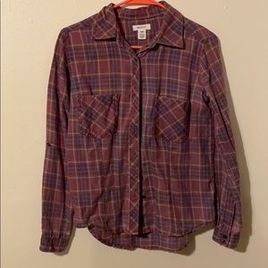 Purple flannel xs good condition